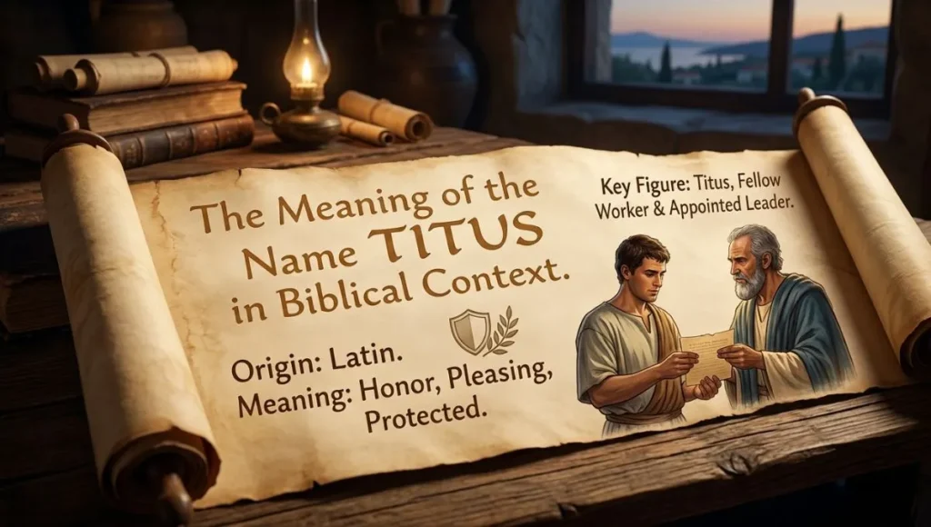The Meaning of the Name Titus in Biblical Context