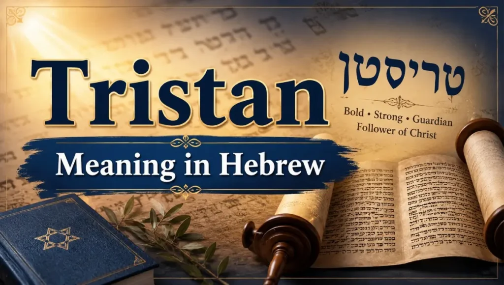 Tristan Meaning in Hebrew
