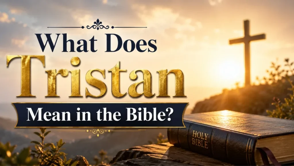 What Does Tristan Mean in the Bible?