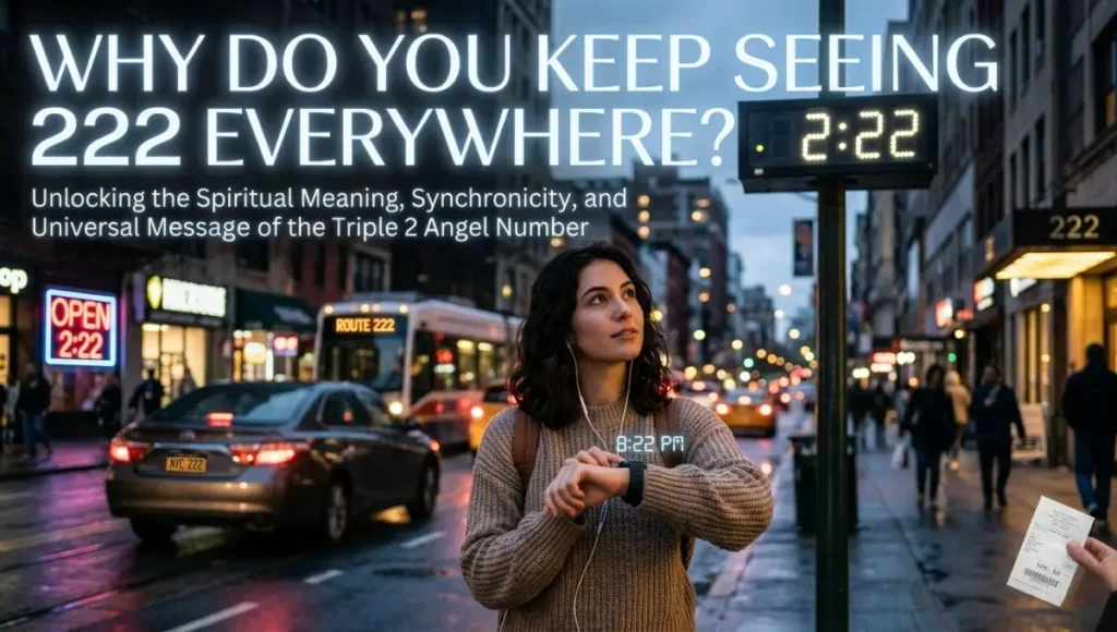 Why Do You Keep Seeing 222 Everywhere?