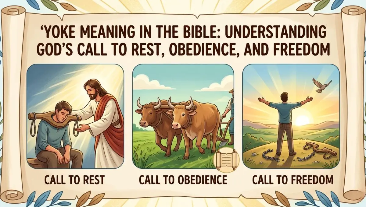 Yoke Meaning in the Bible: Understanding God's Call to Rest, Obedience, and Freedom