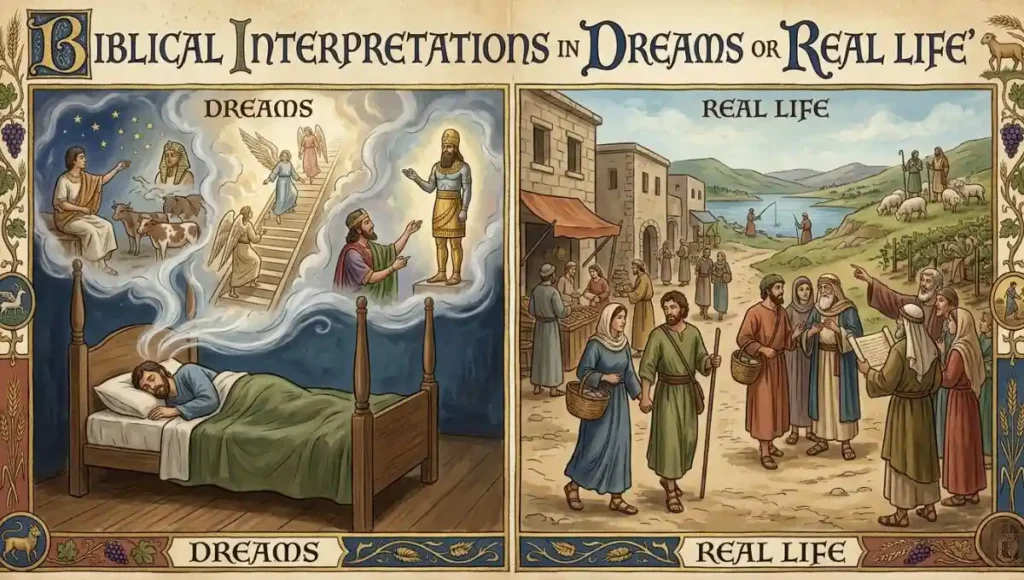 Biblical Interpretations in Dreams or Real Life