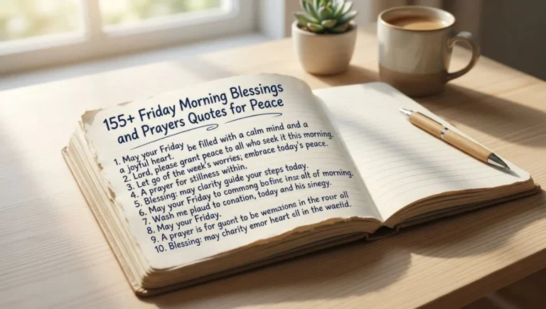 155+ Friday Morning Blessings and Prayers Quotes for Peace