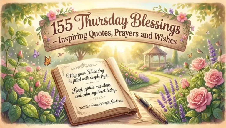 155 Thursday Blessings Inspiring Quotes, Prayers and Wishes