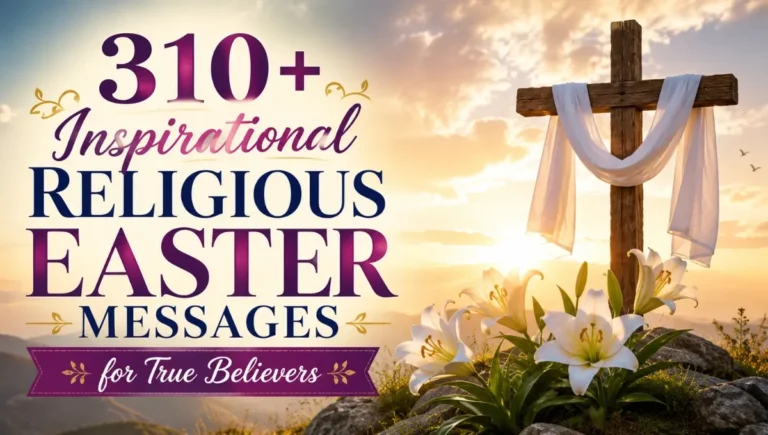 310+ Inspirational Religious Easter Messages for True Believers