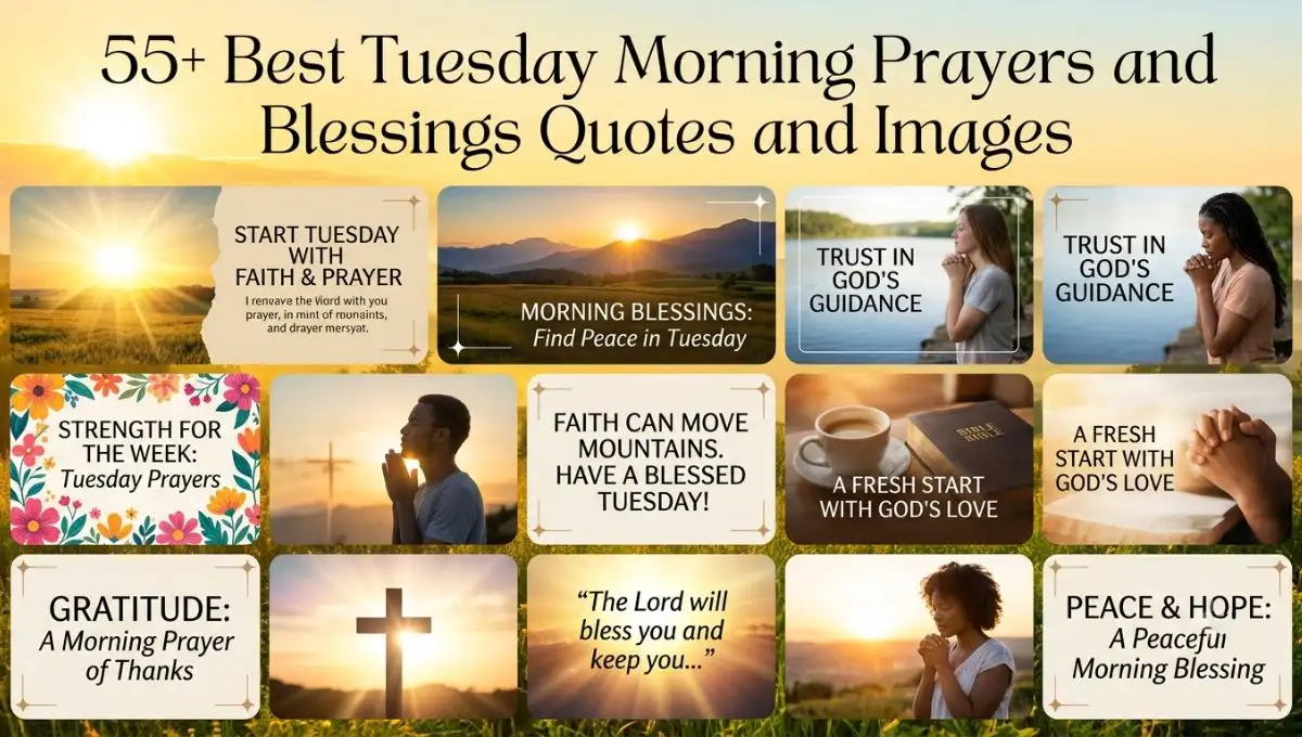 55+ Best Tuesday Morning Prayers and Blessings Quotes and Images