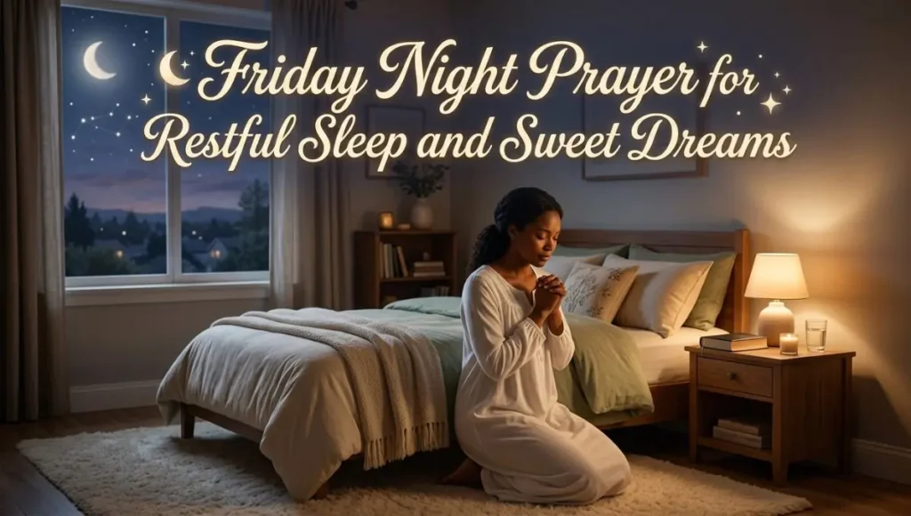 Friday Night Prayer for Restful Sleep and Sweet Dreams