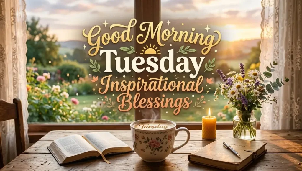 Good Morning Tuesday Inspirational Blessings Bible
