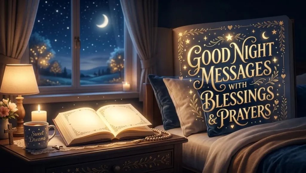 Good Night Messages with Blessings and Prayers