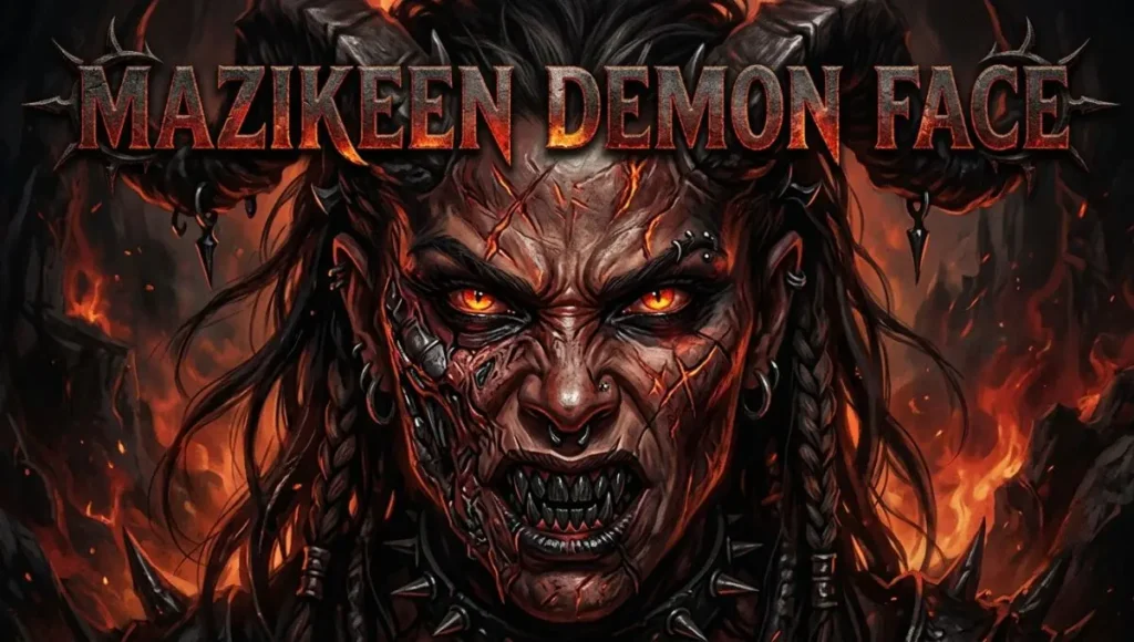 Mazikeen Demon Face