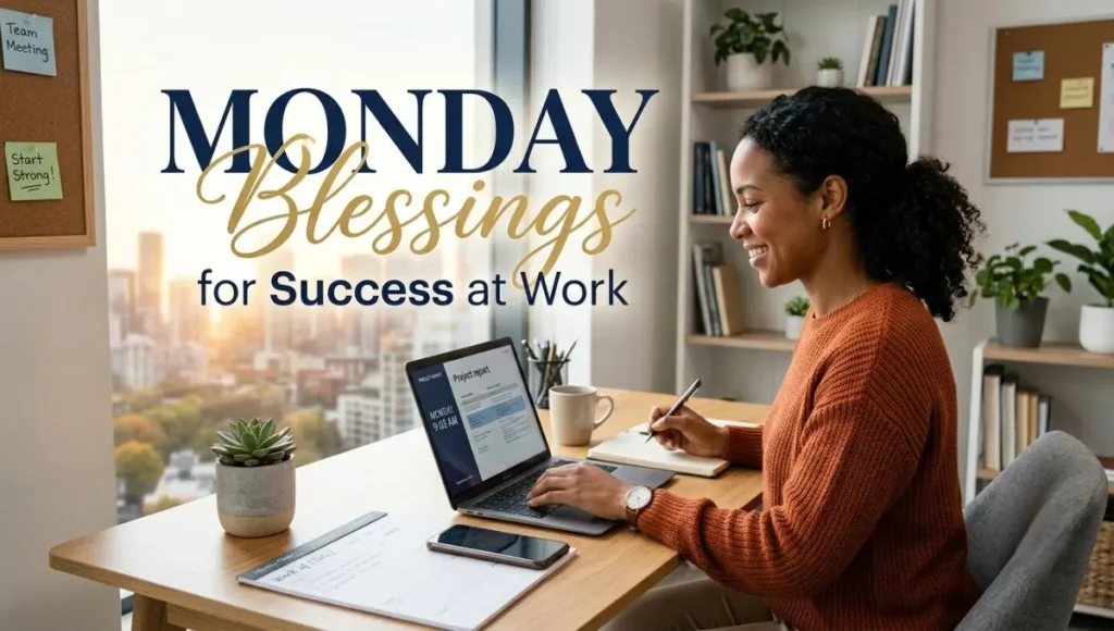 Monday Blessings for Success at Work