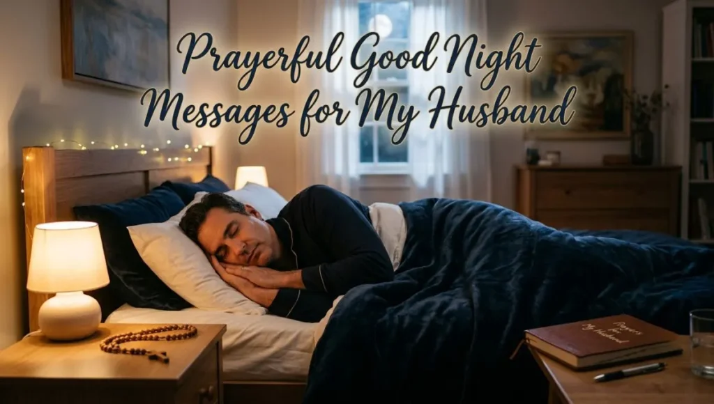 Prayerful Good Night Messages for My Husband