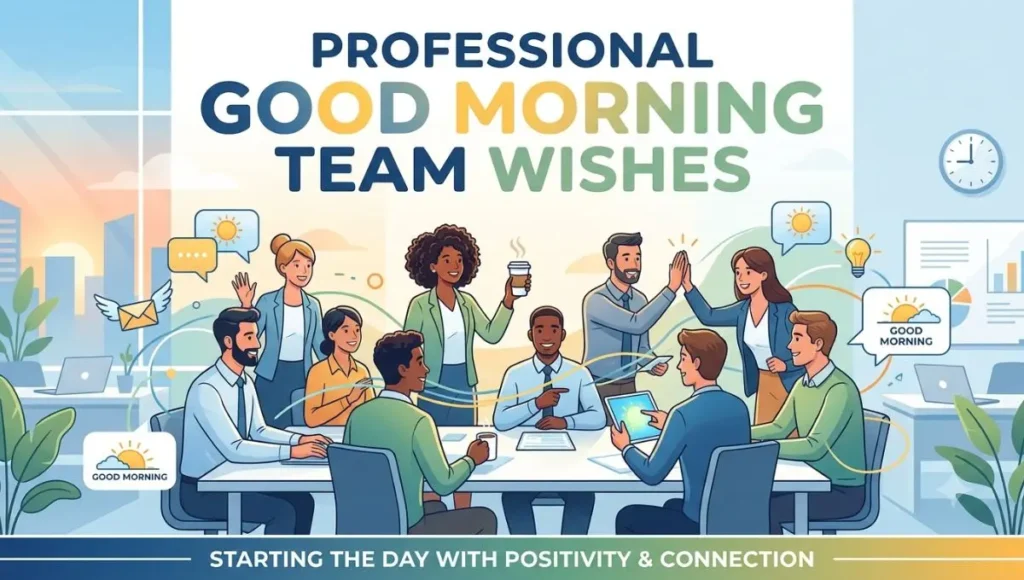 Professional Good Morning Team Wishes
