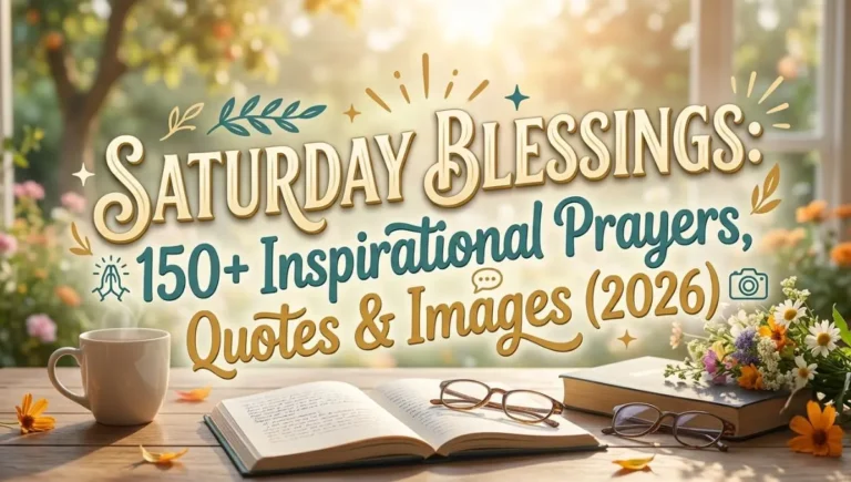 Saturday Blessings: 150+ Inspirational Prayers, Quotes & Images (2026)