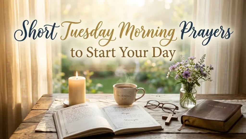 Short Tuesday Morning Prayers to Start Your Day