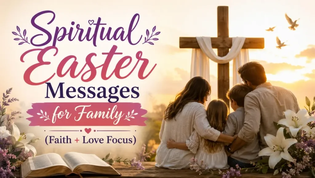 Spiritual Easter Messages for Family (Faith + Love Focus)