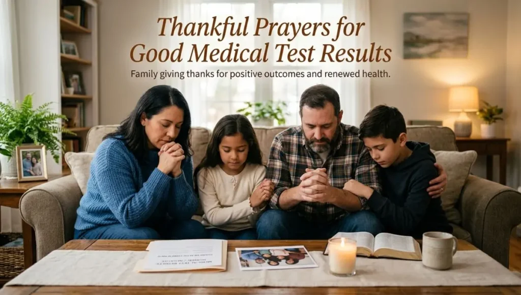 Thankful Prayers for Good Medical Test Results