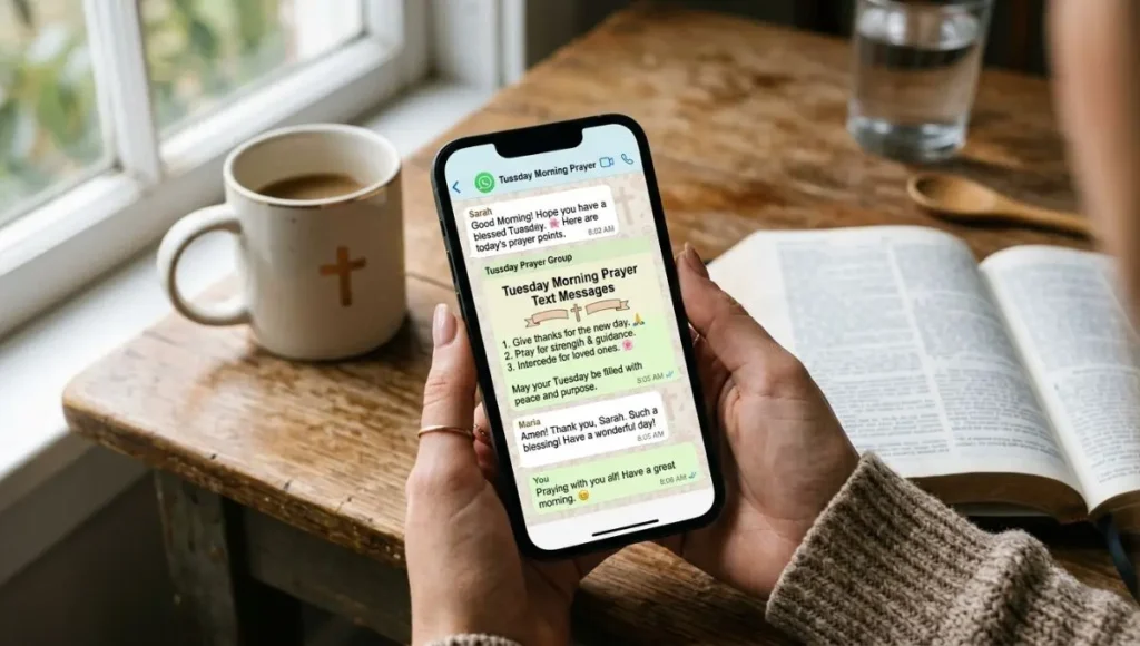 Tuesday Morning Prayer Text Messages