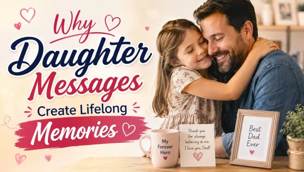 Why Daughter Messages Create Lifelong Memories