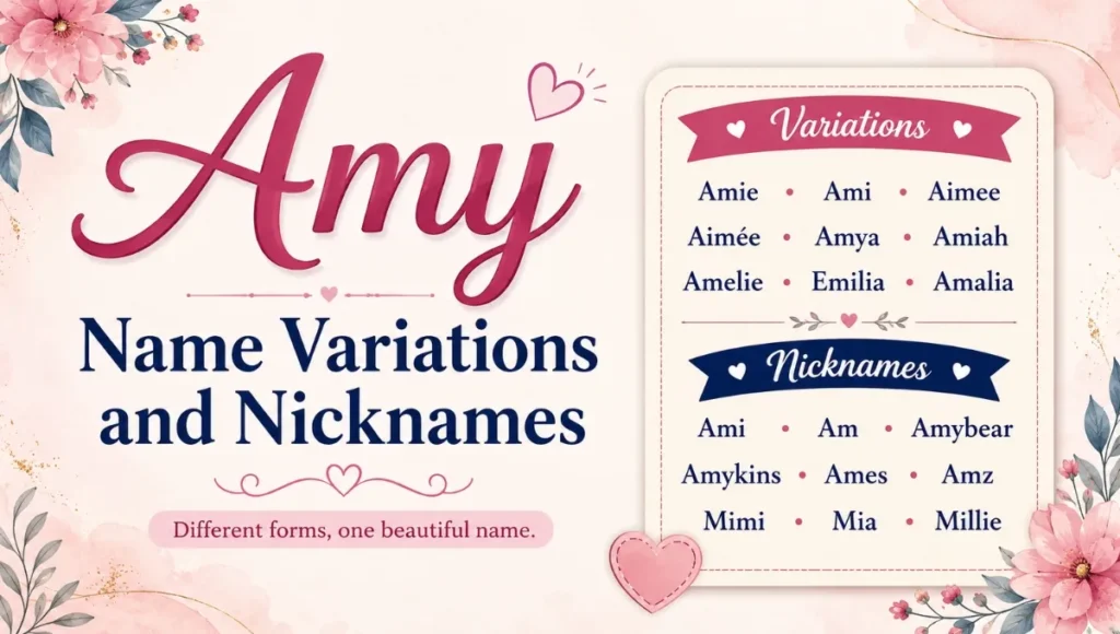 Amy Name Variations and Nicknames