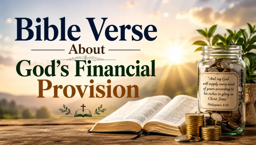 Bible Verse About God's Financial Provision
