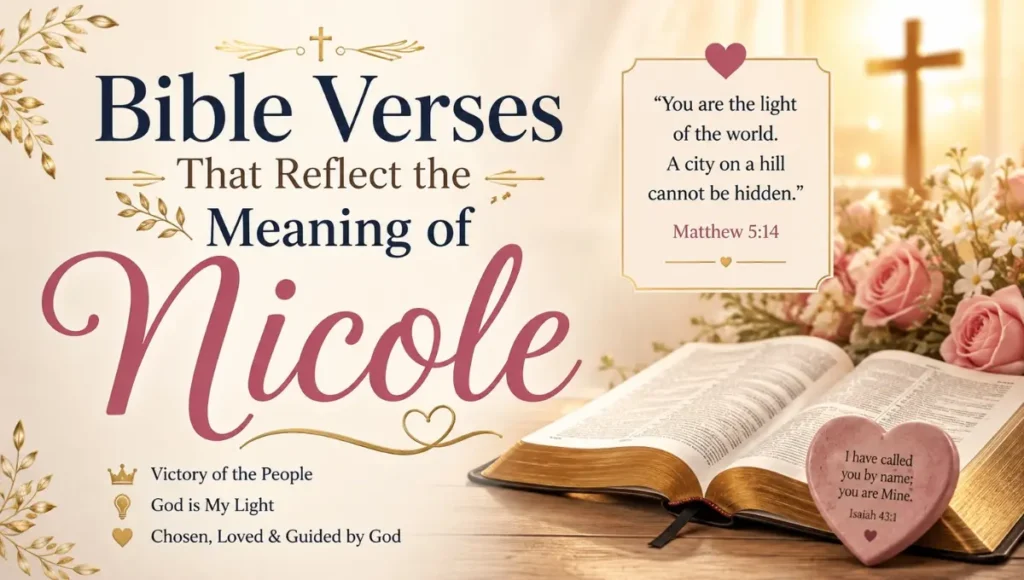 Bible Verses That Reflect the Meaning of Nicole