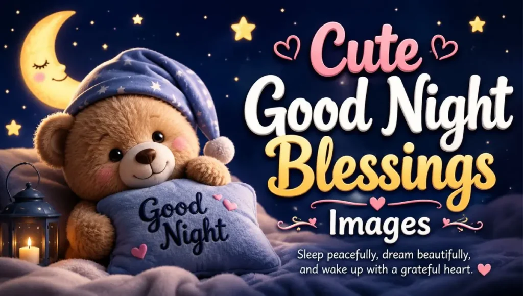 Cute Good Night Blessings Images