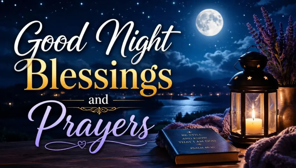 Good Night Blessings and Prayers