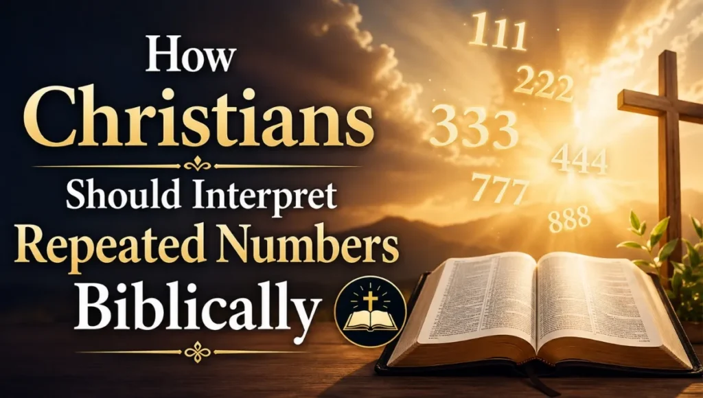 How Christians Should Interpret Repeated Numbers Biblically