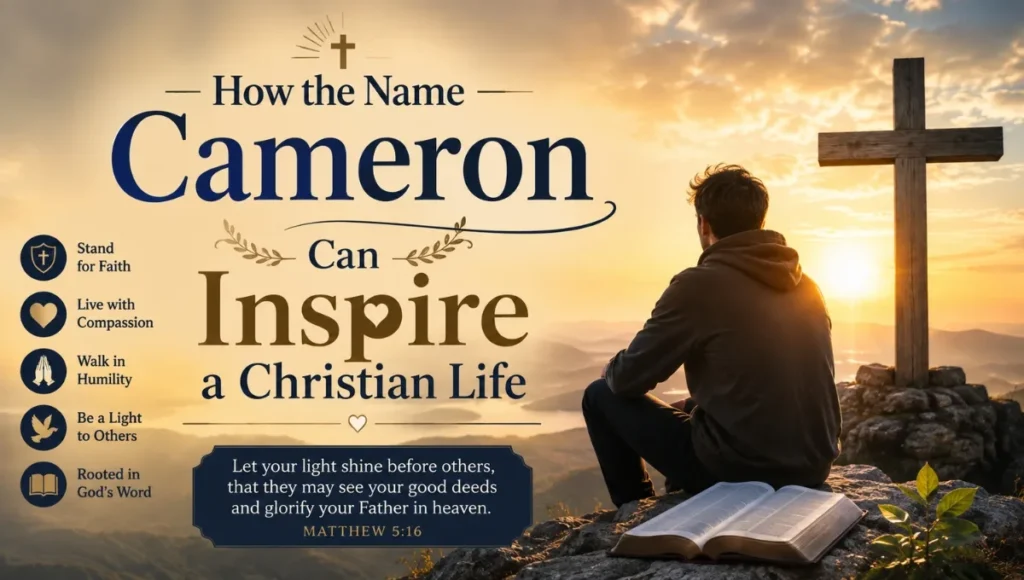 How the Name Cameron Can Inspire a Christian Life