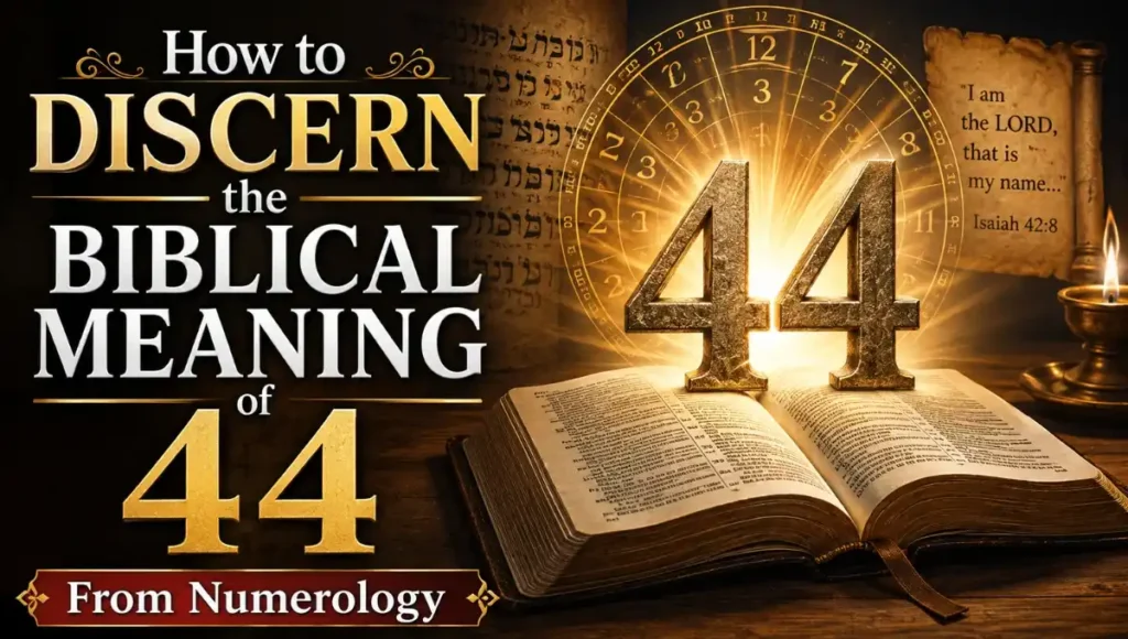 How to Discern the Biblical Meaning of 44 From Numerology
