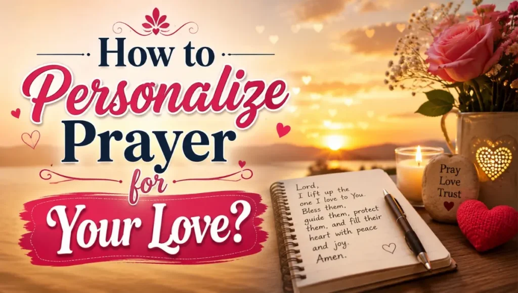 How to Personalize Prayer for Your Love?
