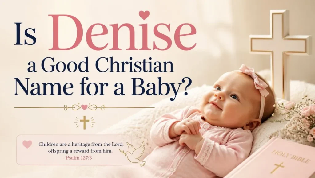 Is Denise a Good Christian Name for a Baby?