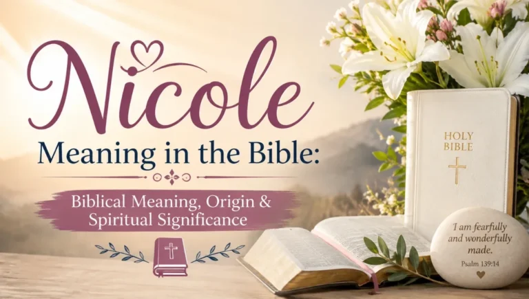 Nicole Meaning in the Bible: Biblical Meaning, Origin & Spiritual Significance