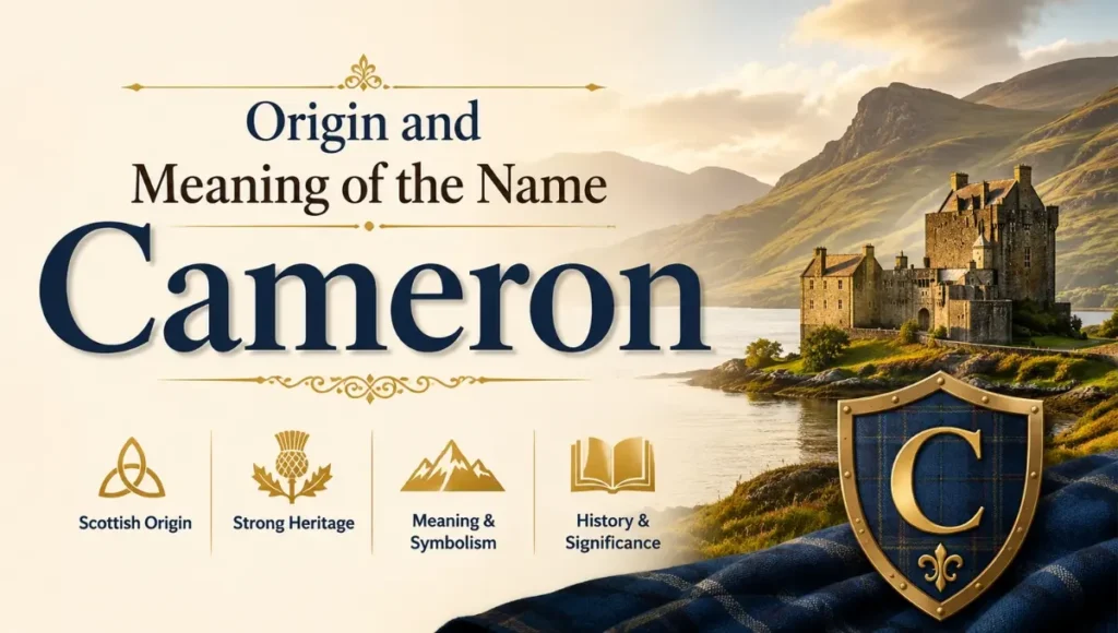Origin and Meaning of the Name Cameron