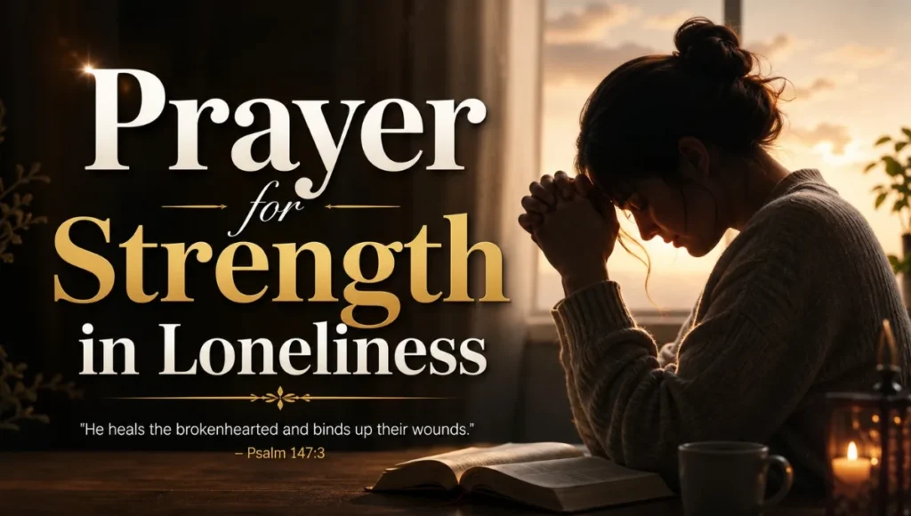 Prayer for Strength in Loneliness