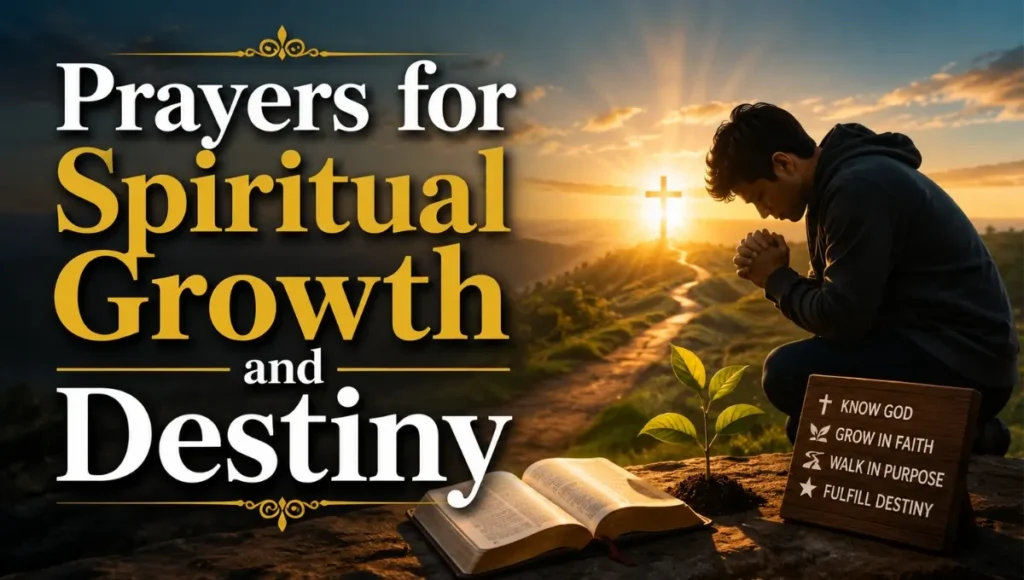 Prayers for Spiritual Growth and Destiny