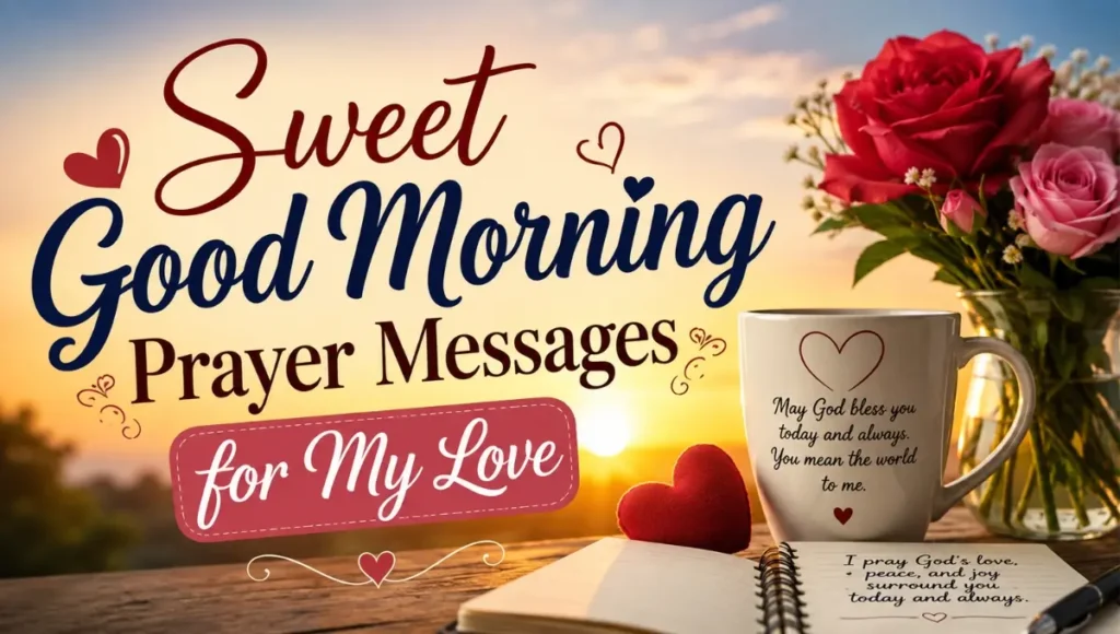 Sweet Good Morning Prayer Messages for My Love