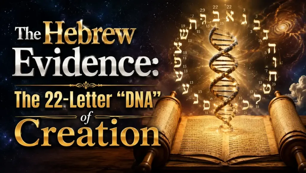 The Hebrew Evidence: The 22-Letter "DNA" of Creation