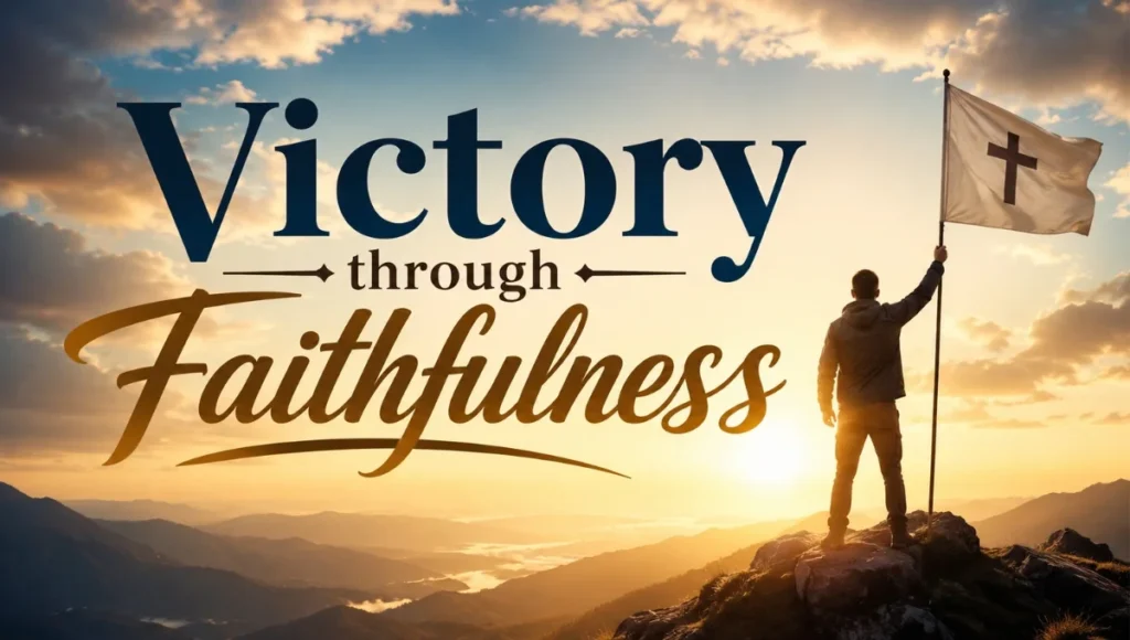 Victory through Faithfulness