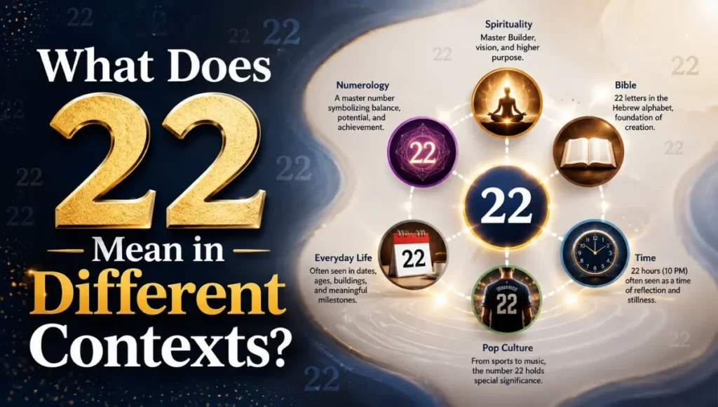 What Does 22 Mean in Different Contexts?