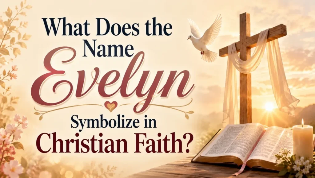 What Does the Name Evelyn Symbolize in Christian Faith?