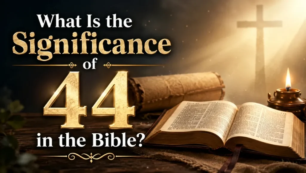 What Is the Significance of 44 in the Bible?