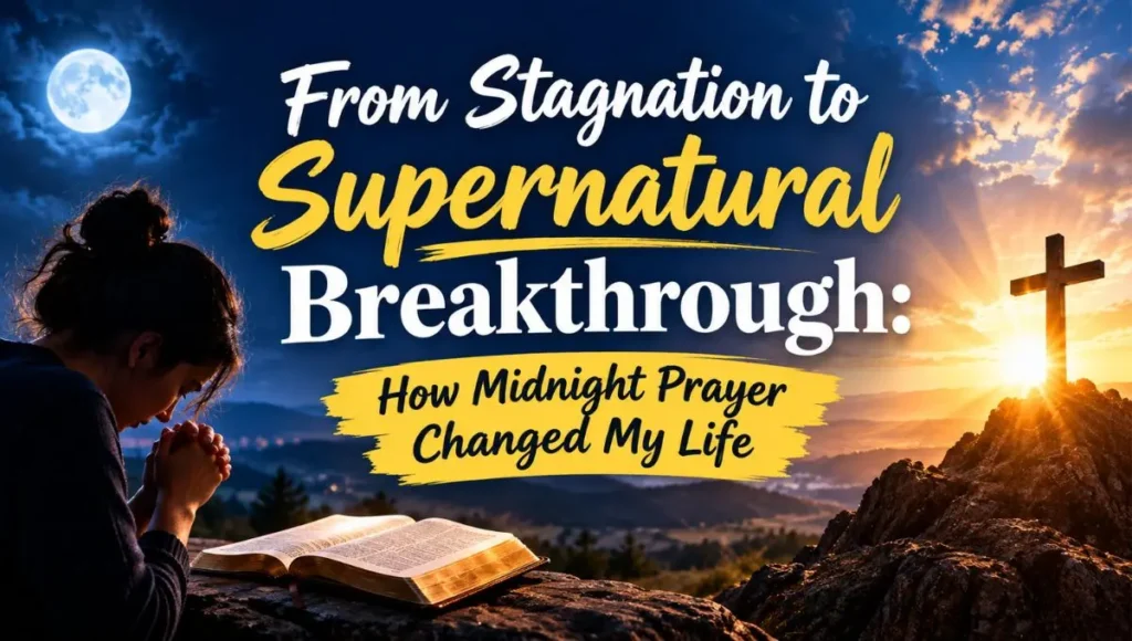 From Stagnation to Supernatural Breakthrough: How Midnight Prayer Changed My Life