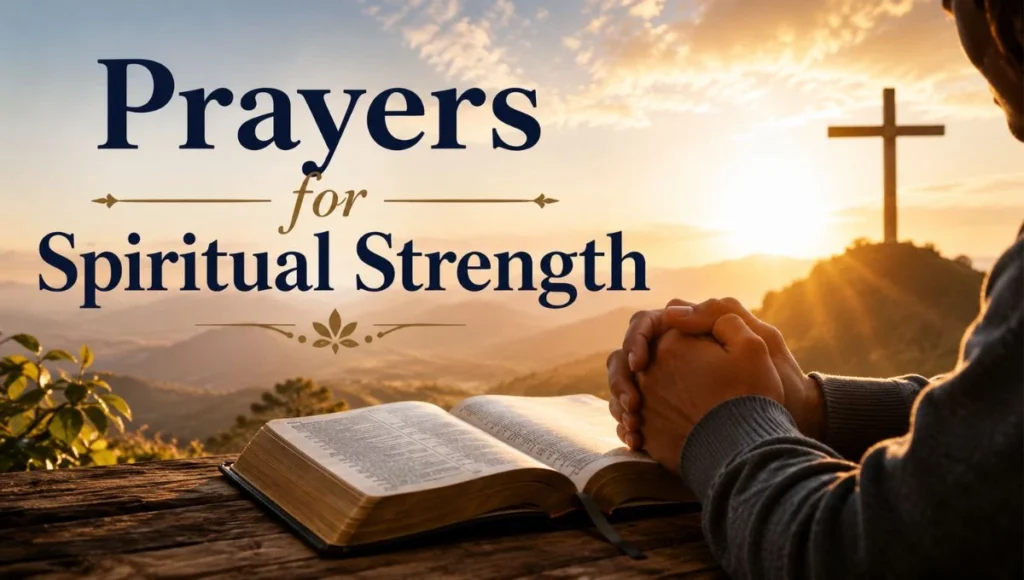 Prayers for Spiritual Strength